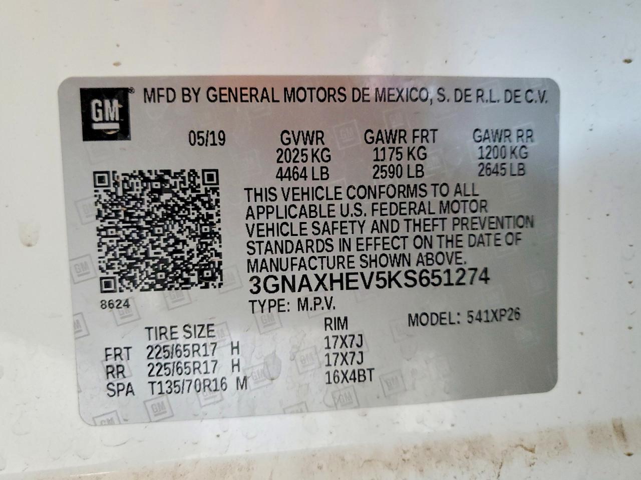Chevrolet Equinox Ls