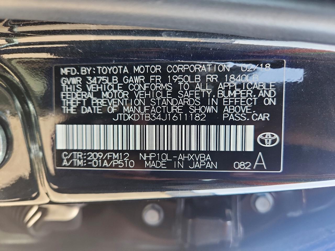 Toyota Prius Two