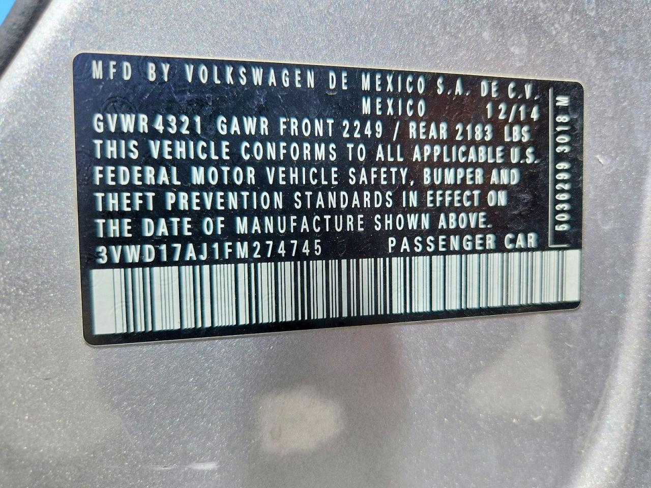Volkswagen Jetta Se