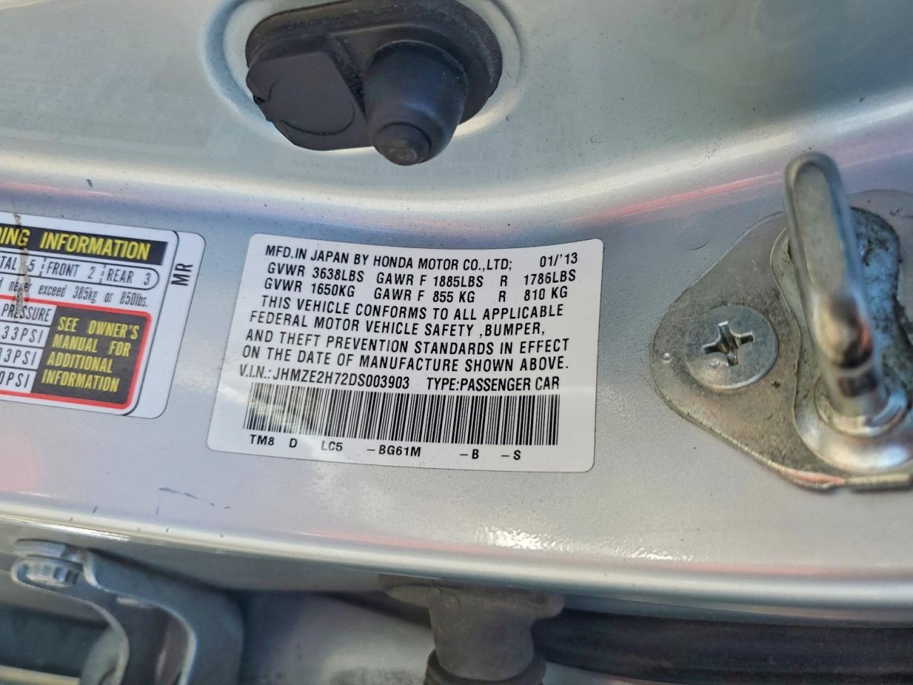 Honda Insight Ex