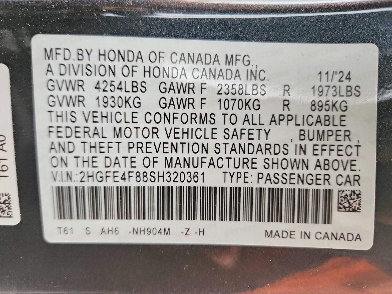 Honda Civic Sport