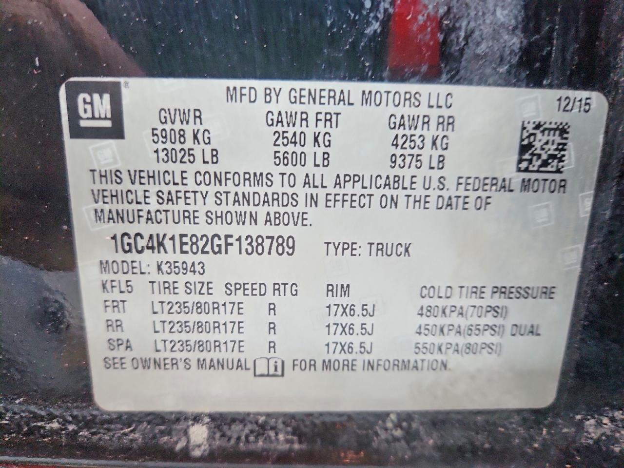 Chevrolet Silverado K3500 High Country