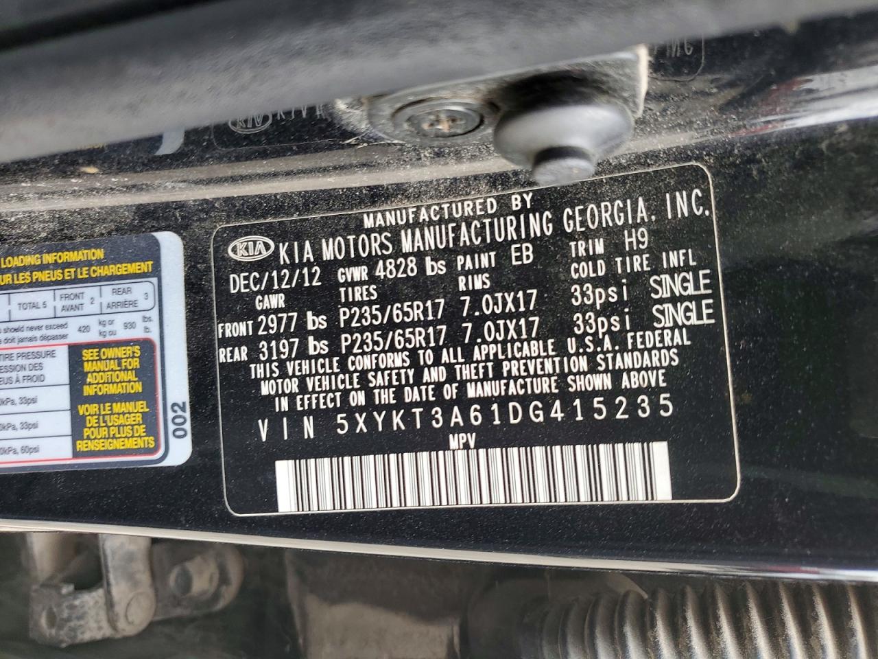 Kia Sorento Lx