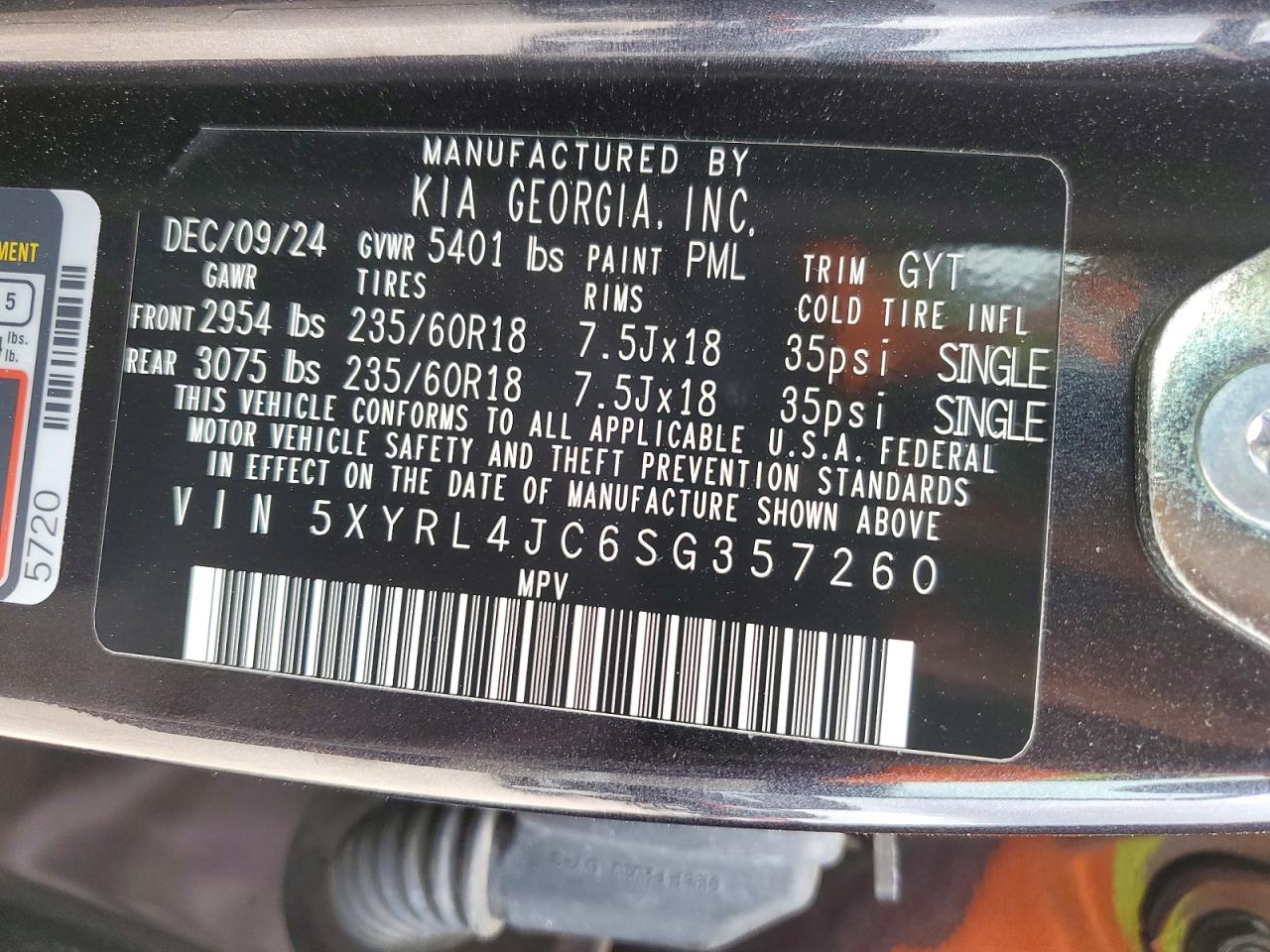 Kia Sorento S