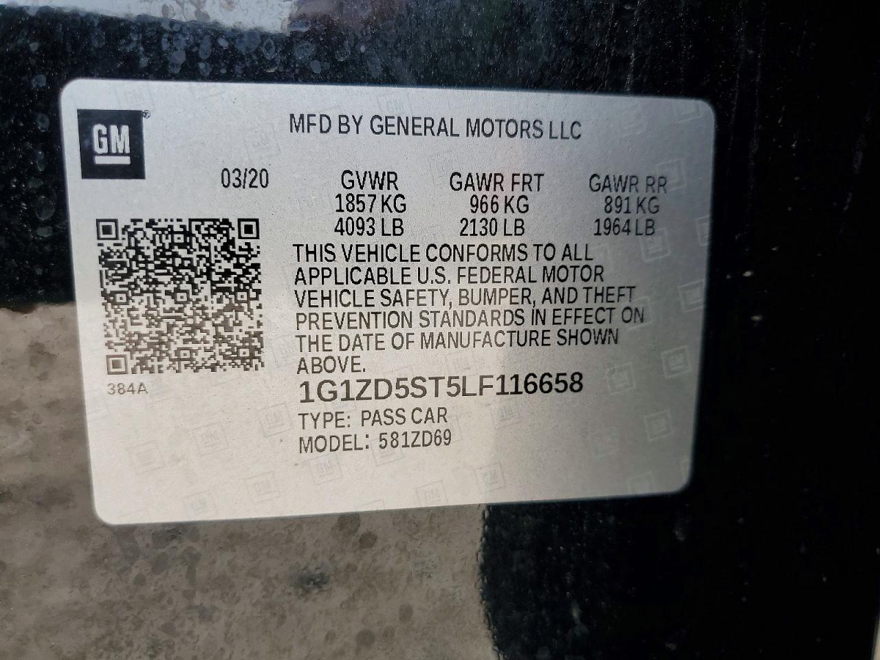 Chevrolet Malibu Lt