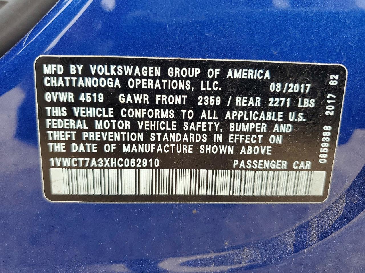 Volkswagen Passat Sel Premium