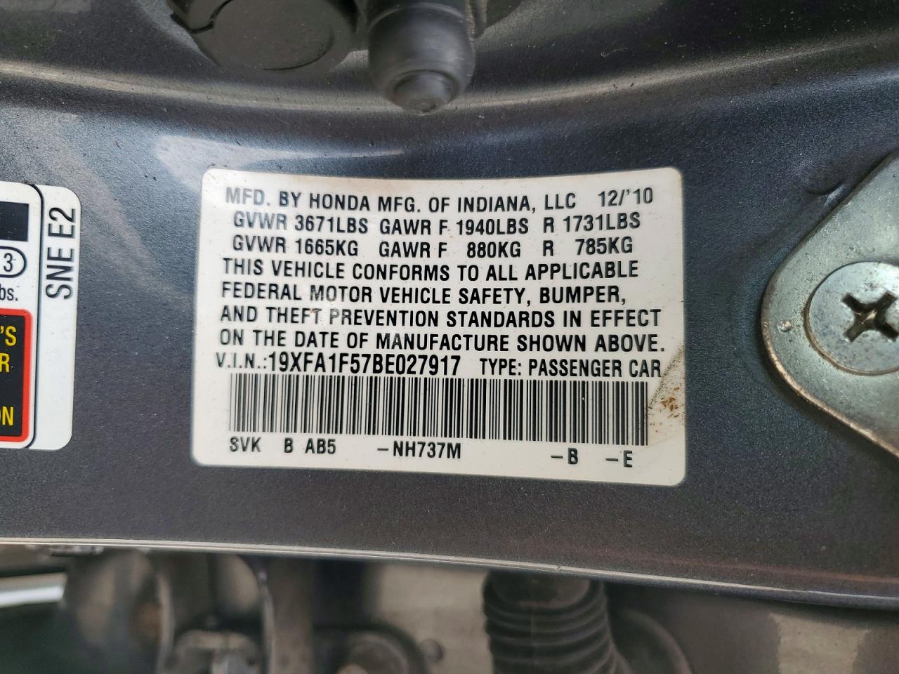 Honda Civic Lx