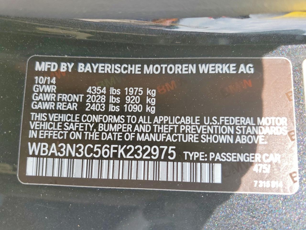 BMW 4 Series I