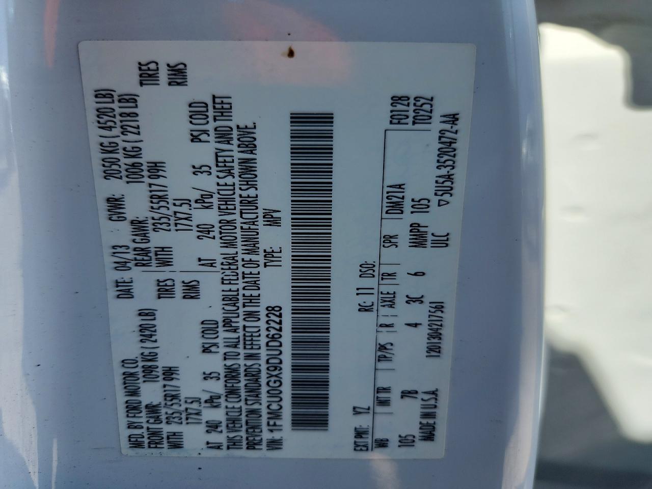 Ford Escape Se