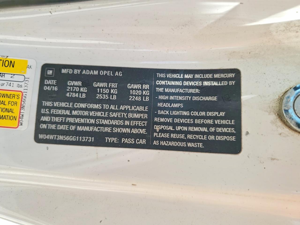 Buick Cascada Premium