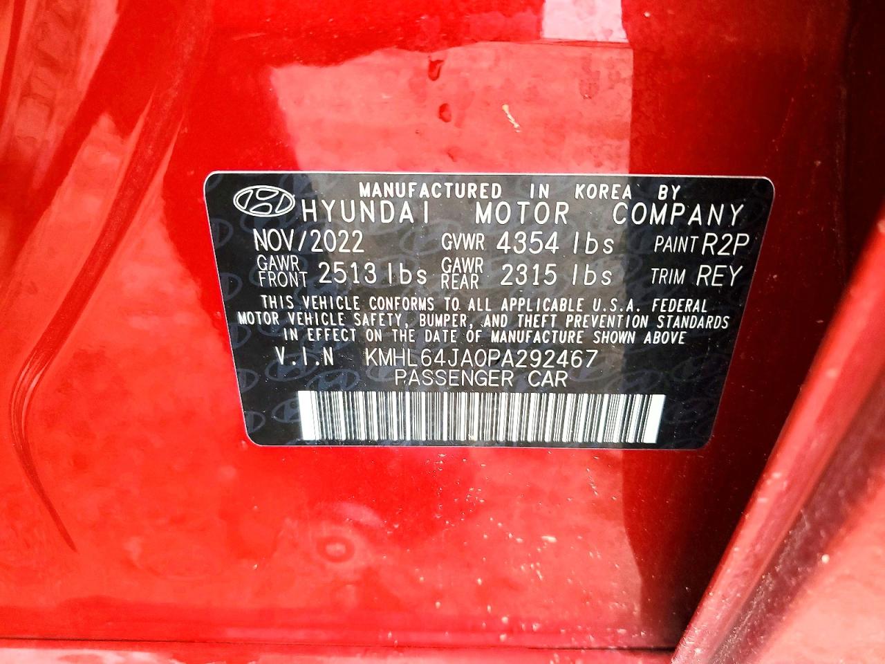 Hyundai SONATA Sel
