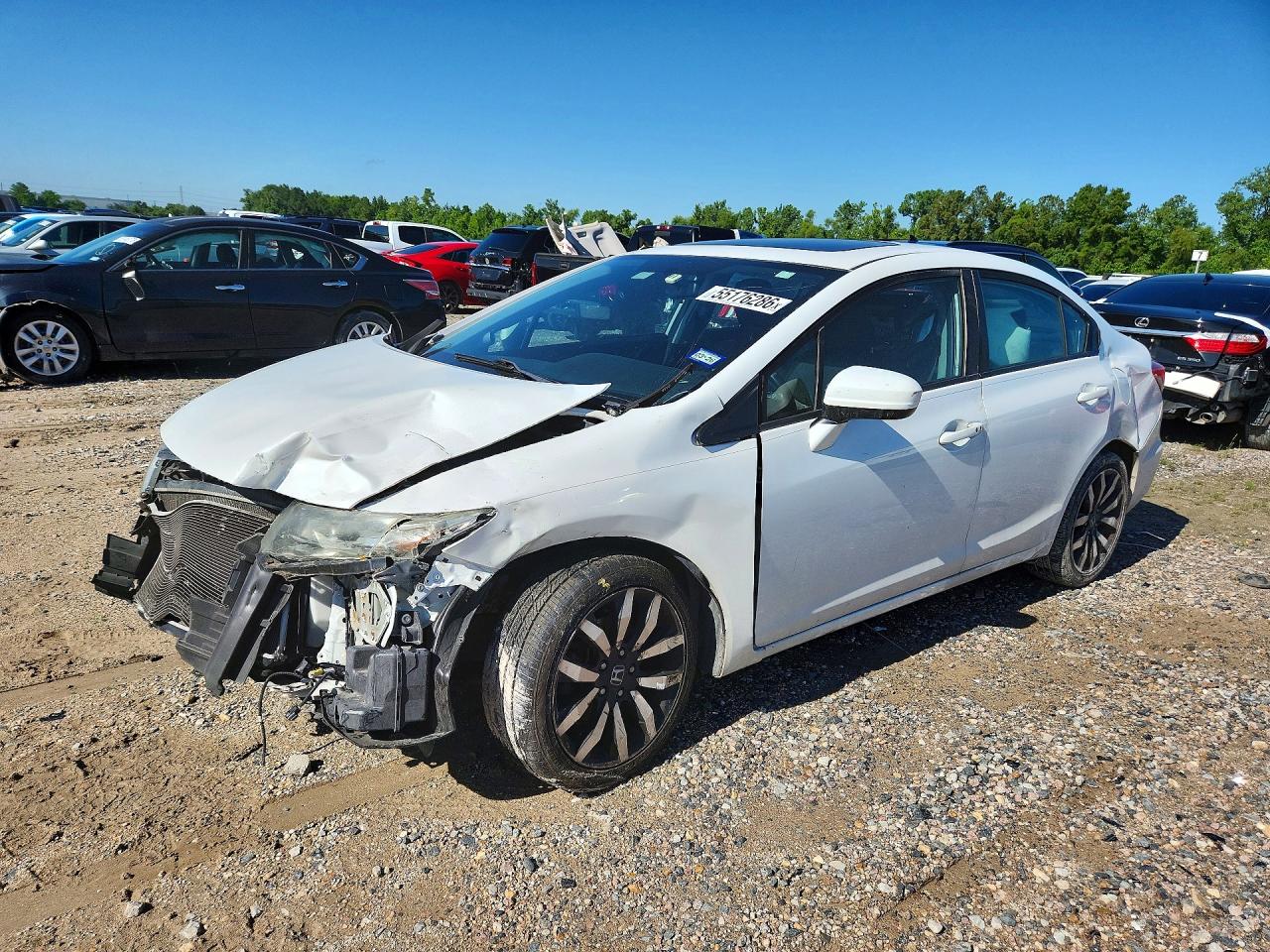 Salvage Honda Civic Image