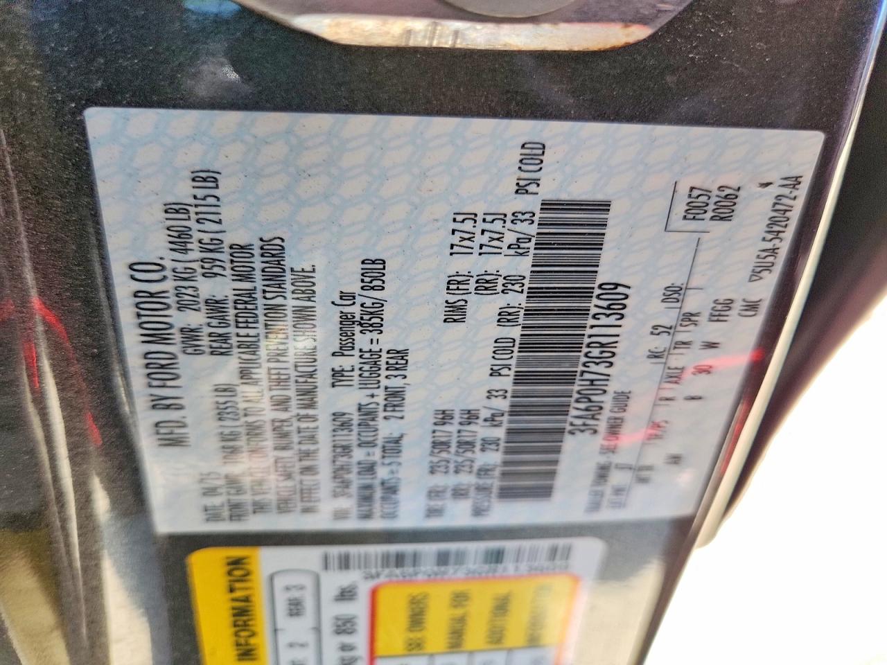 Ford Fusion Se