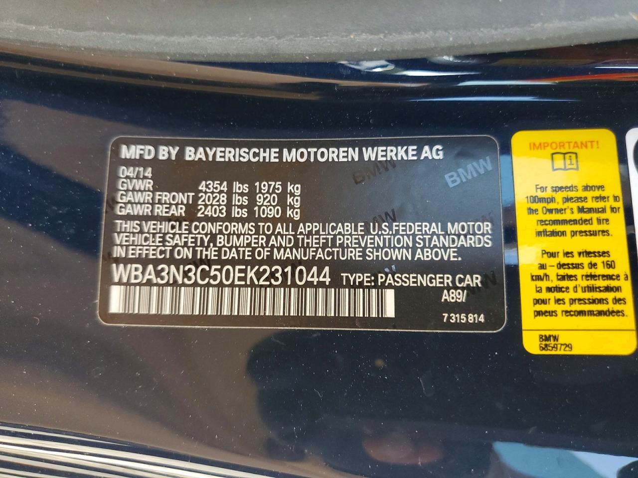 BMW 4 Series I