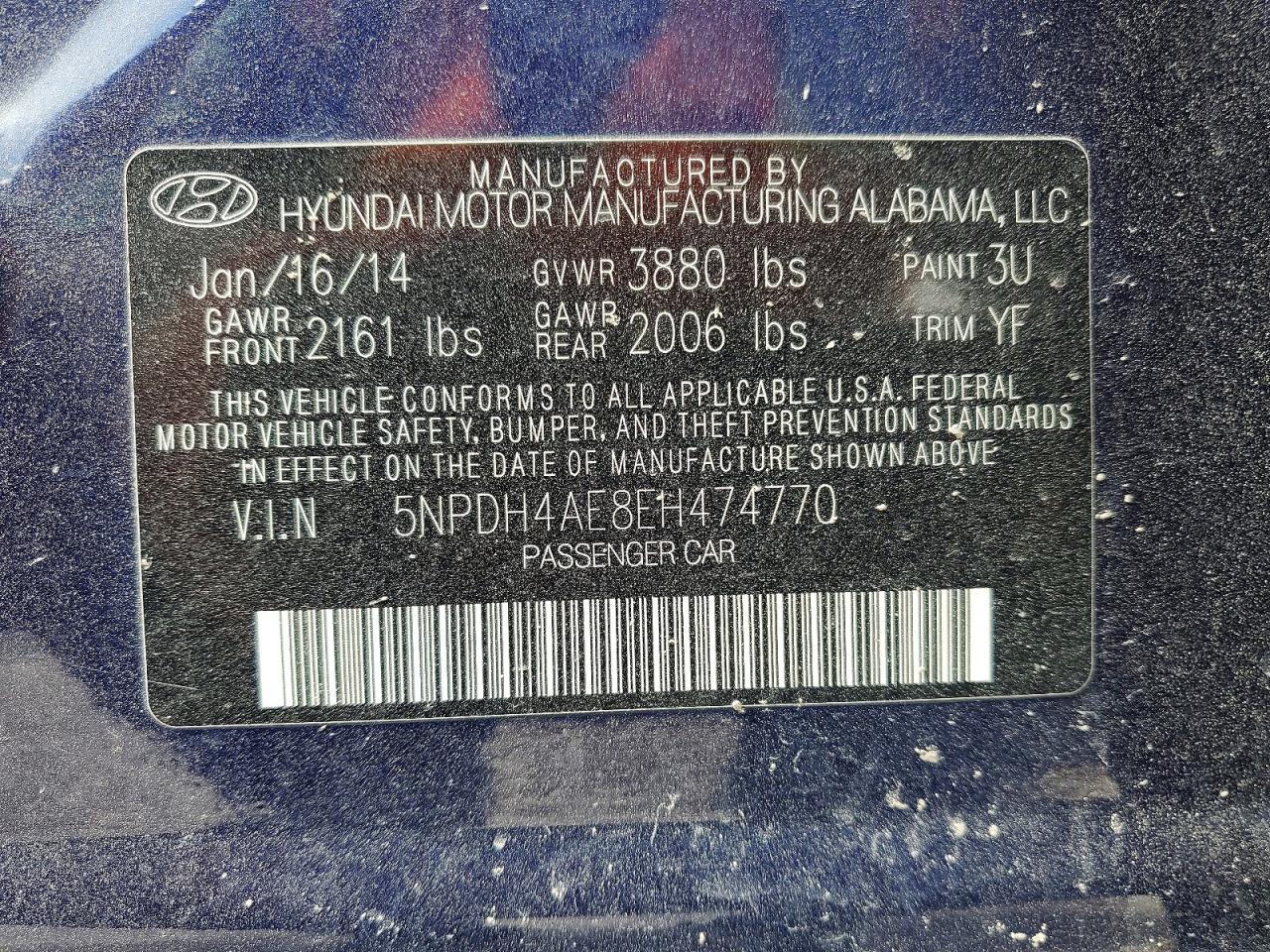 Hyundai ELANTRA Se