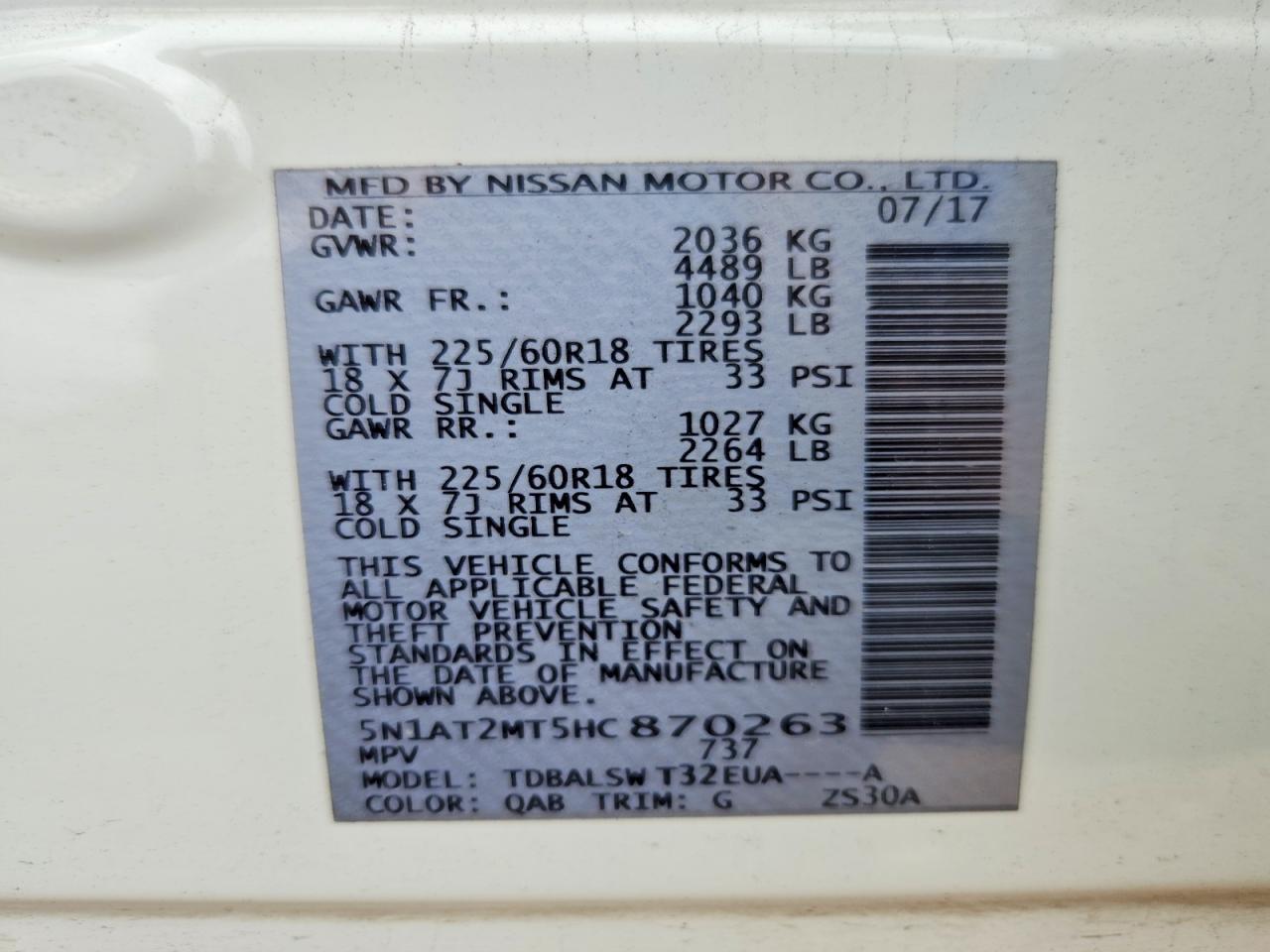 Nissan Rogue Sl
