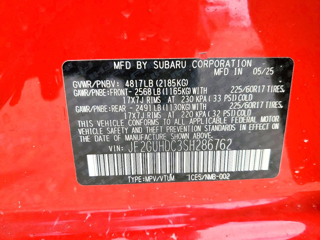 Subaru Crosstrek Premium
