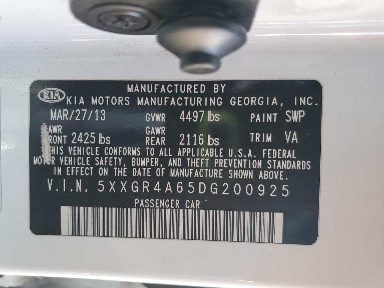 Kia Optima Sx