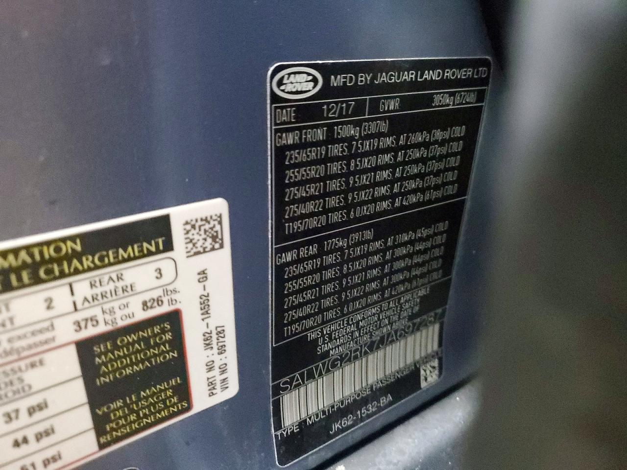 Land Rover Range Rover Se