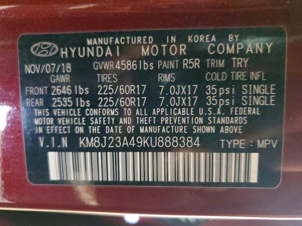Hyundai TUCSON Se
