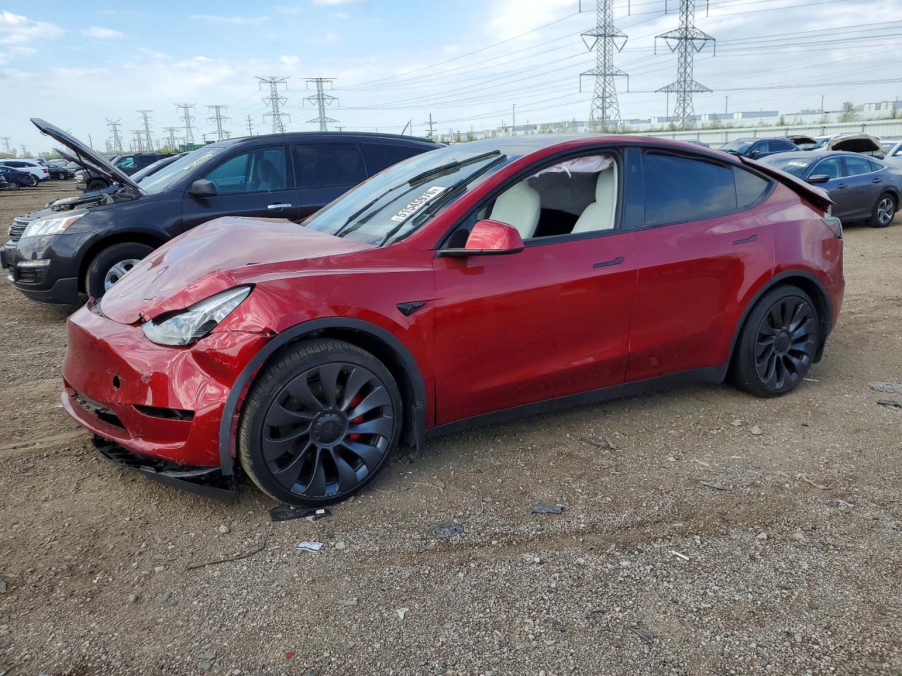 Salvage Tesla Model Y Image