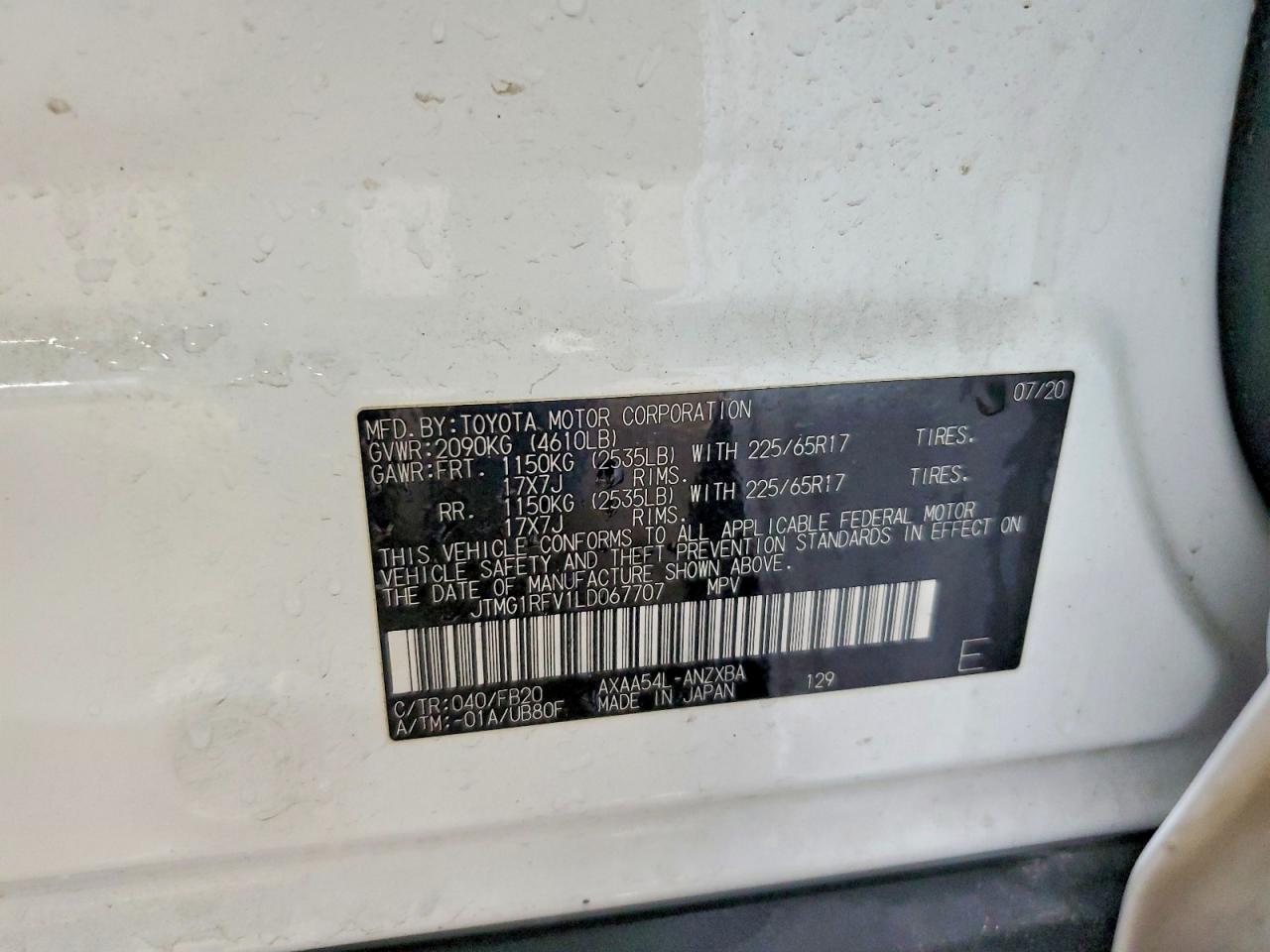 Toyota RAV4 Le