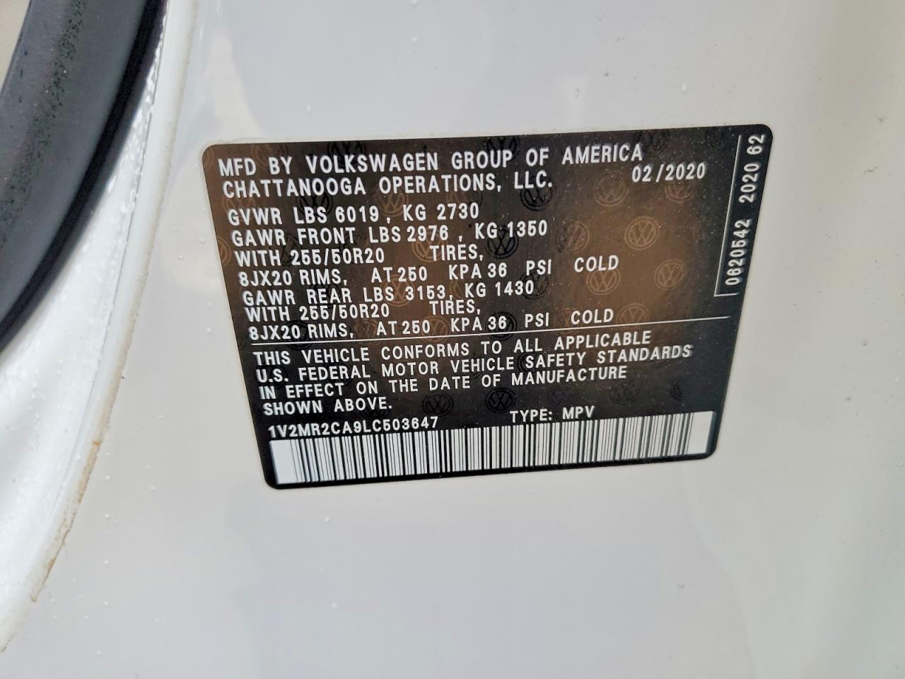 Volkswagen Atlas Sel