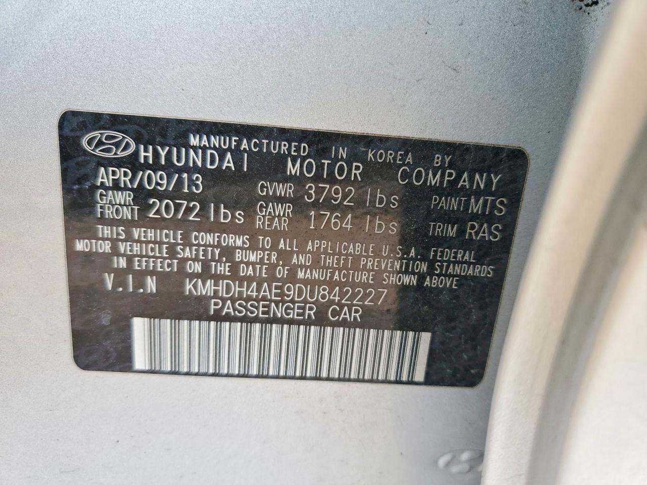 Hyundai ELANTRA Gls