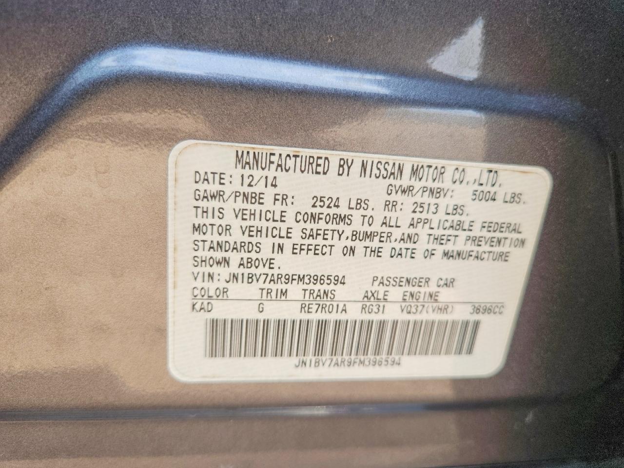INFINITI Q50