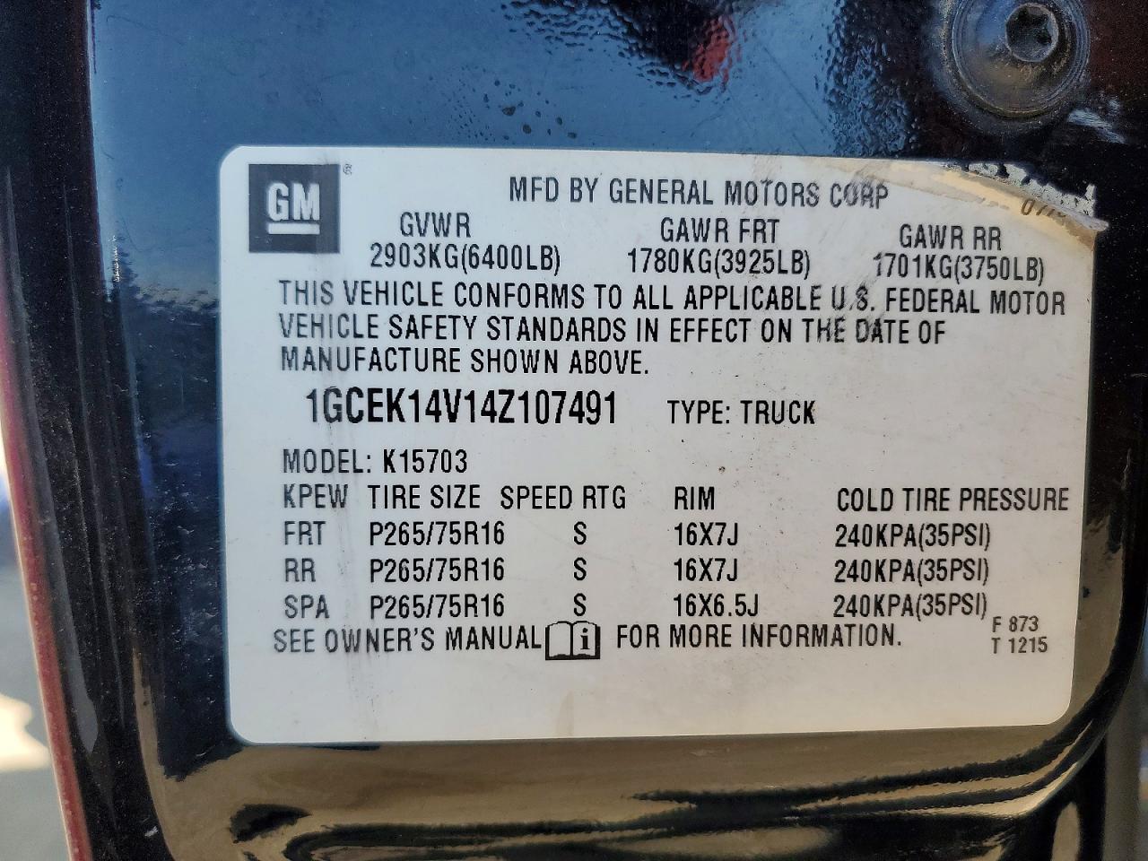 Chevrolet Silverado K1500