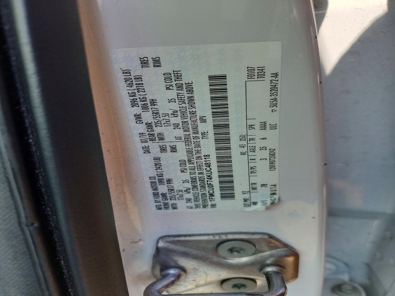 Ford Escape S