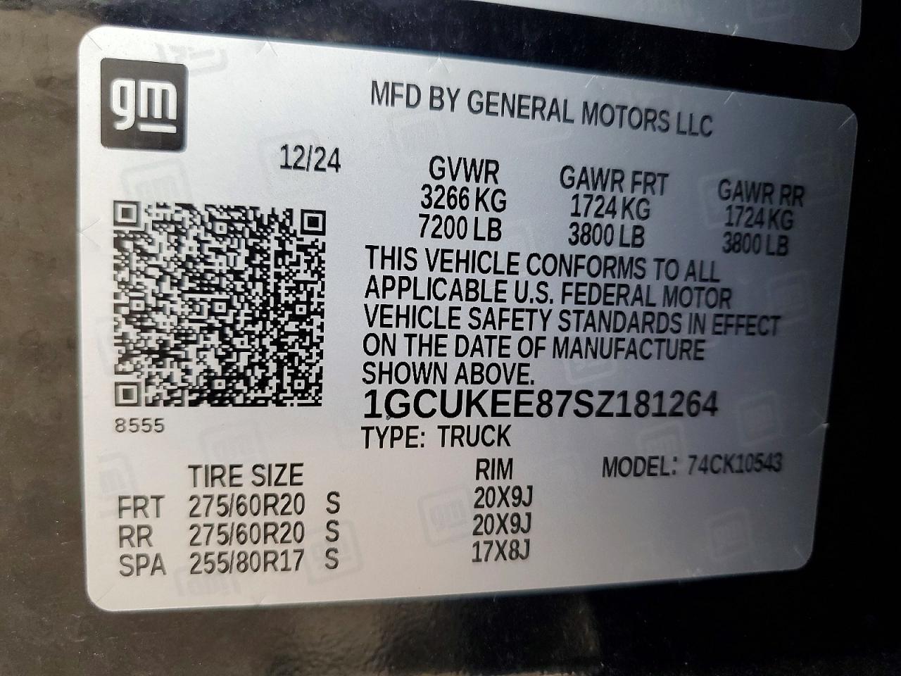 Chevrolet Silverado K1500 Rst