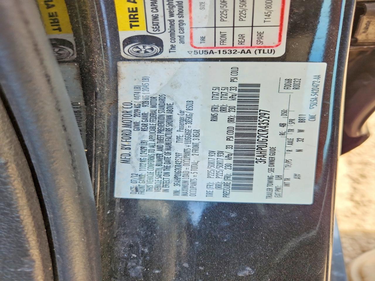 Ford Fusion Sel