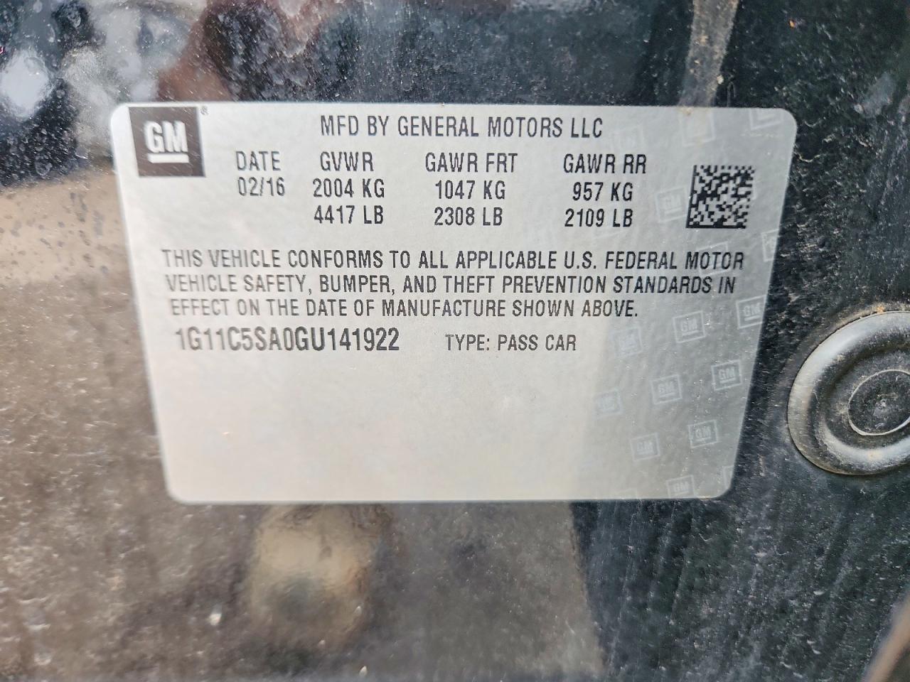 Chevrolet Malibu Lt