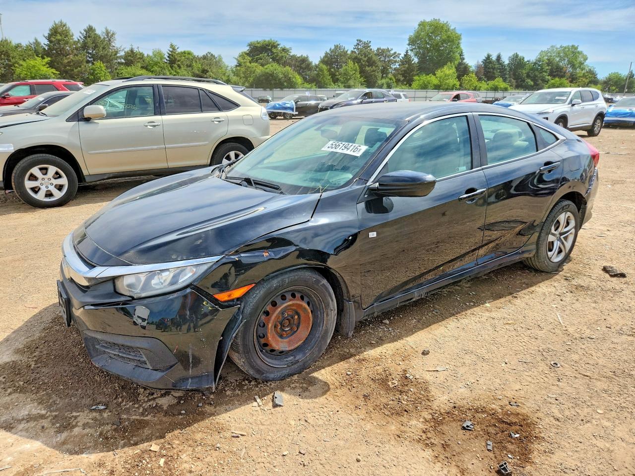 Salvage Honda Civic Image