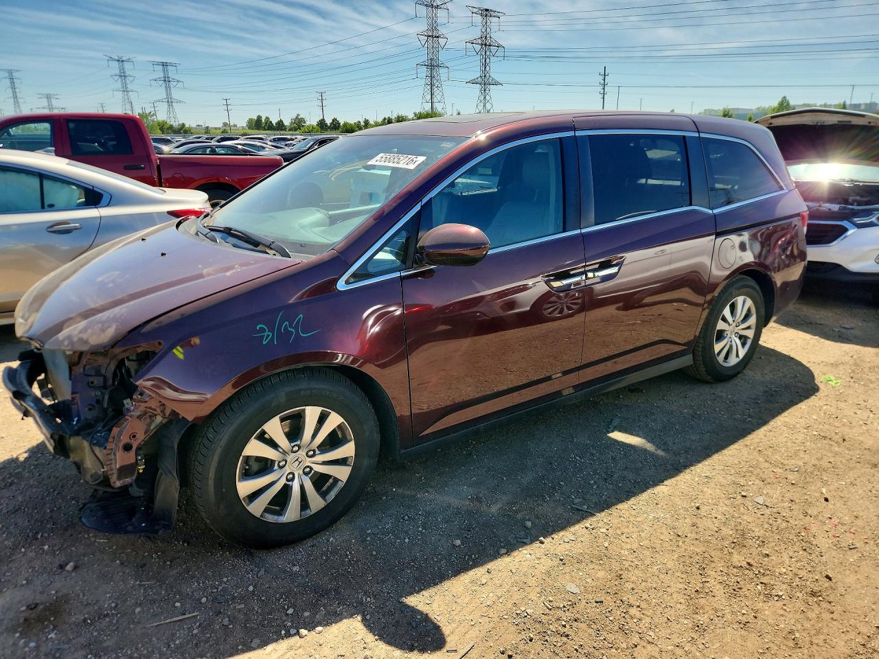 Salvage Honda Odyssey Image
