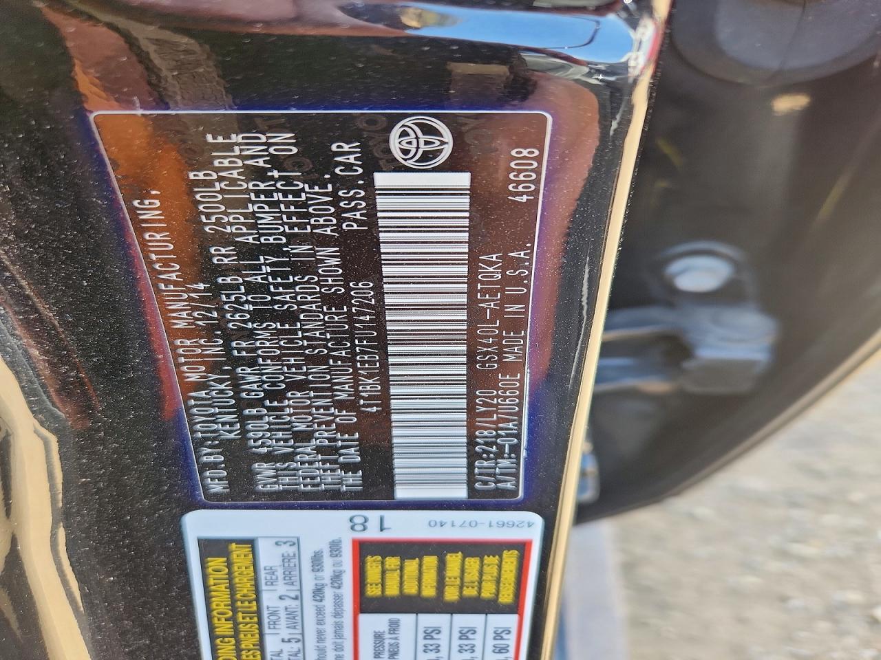 Toyota Avalon Xle Touring Sport Edition