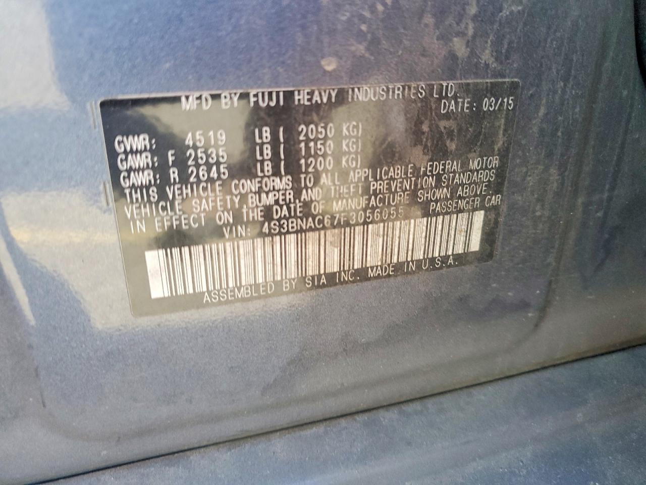 Subaru Legacy 2.5i Premium