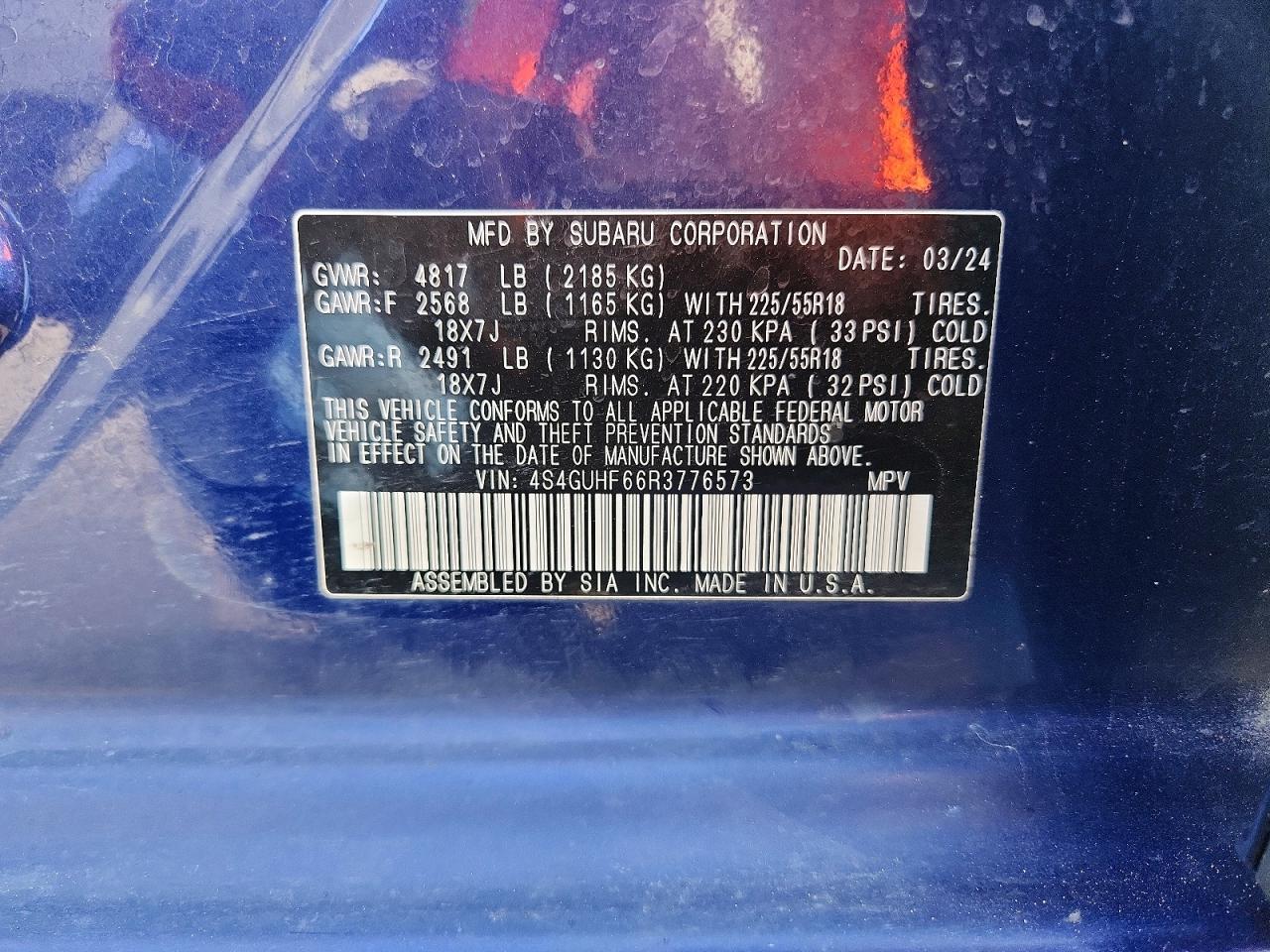 Subaru Crosstrek Sport