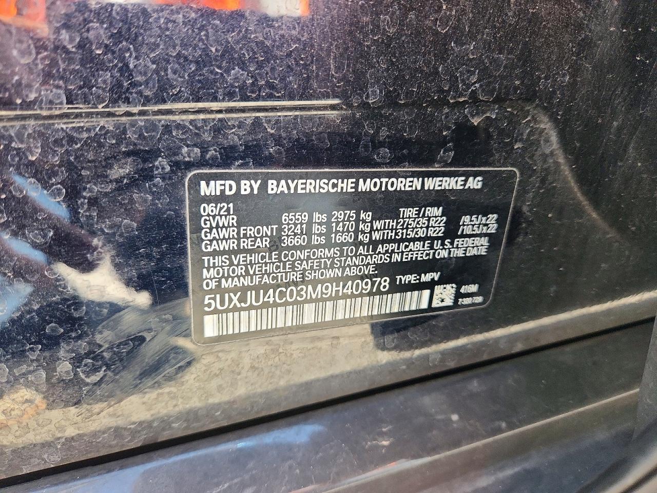 BMW X Series M50i