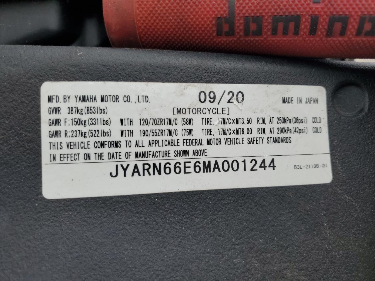 Yamaha Yzf1000