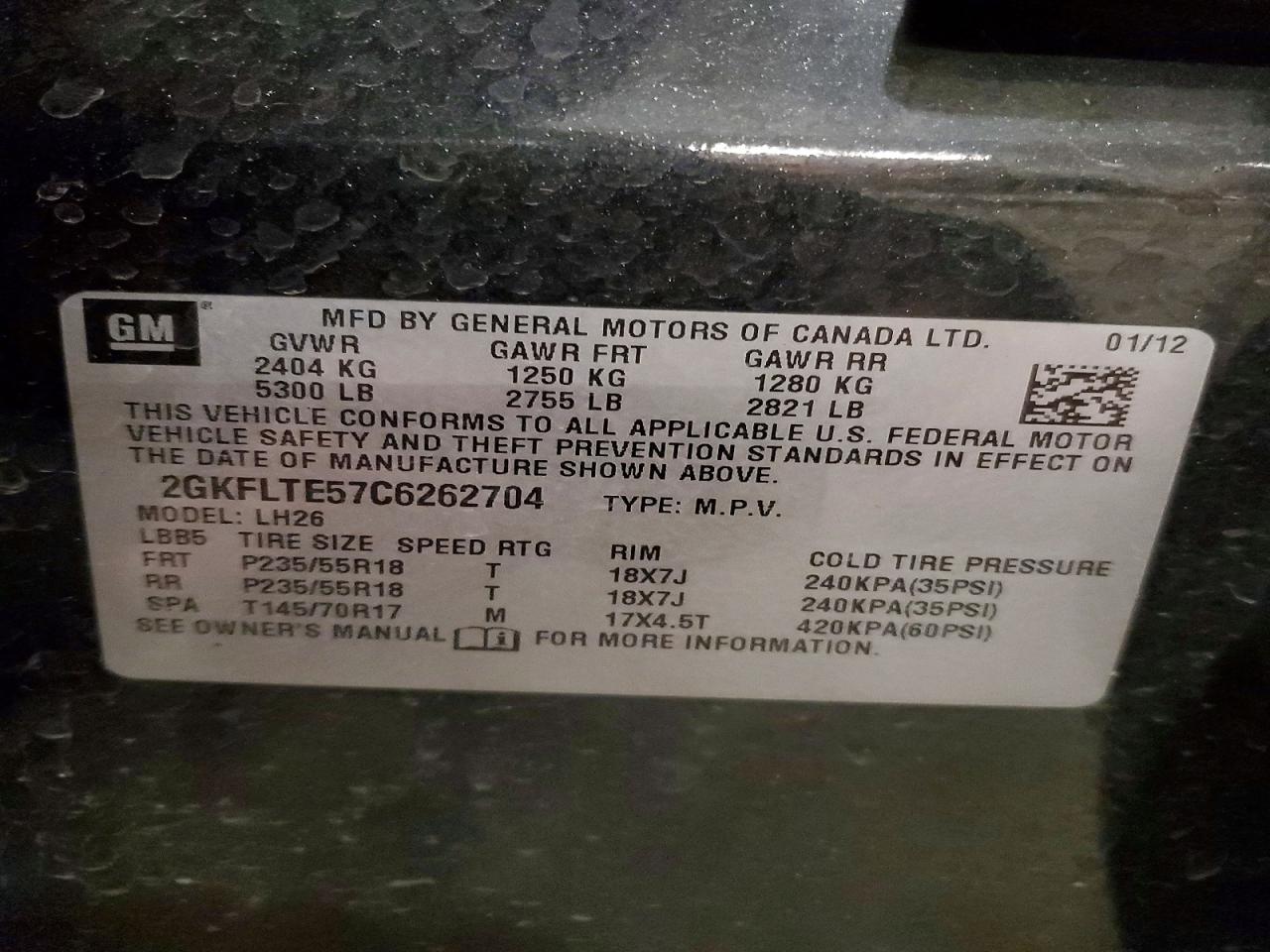GMC Terrain Sle
