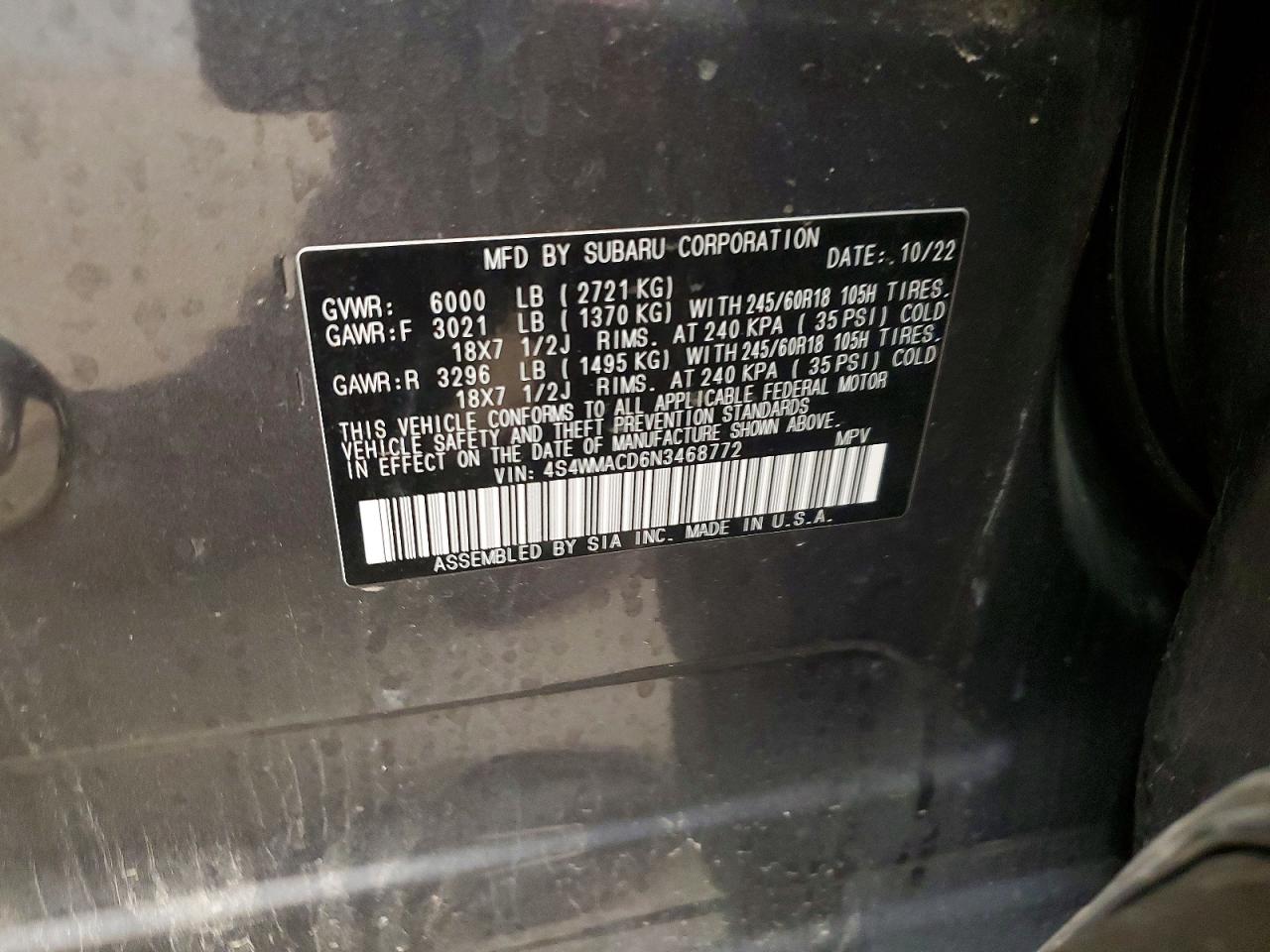 Subaru Ascent Premium