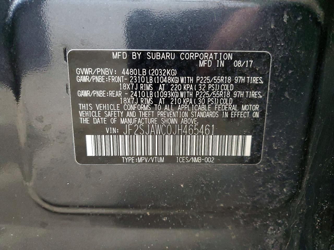Subaru Forester 2.5i Touring