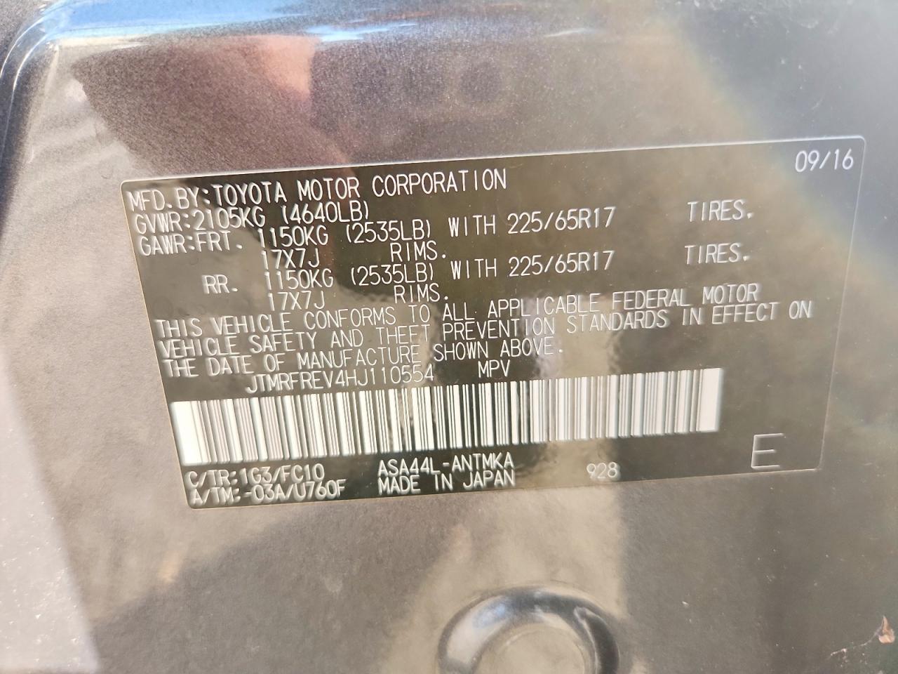Toyota RAV4 Xle