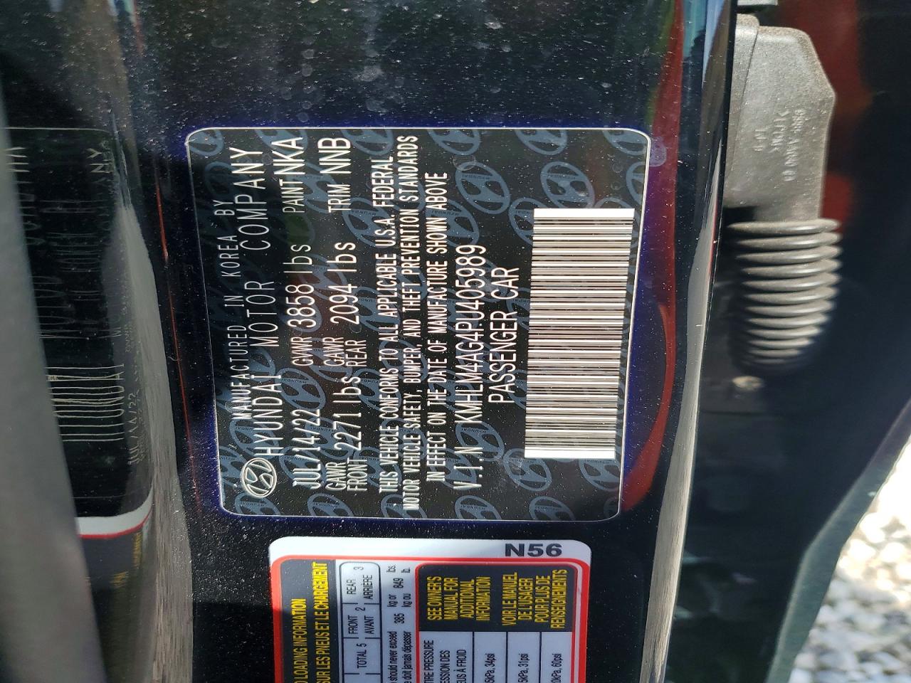 Hyundai ELANTRA Sel
