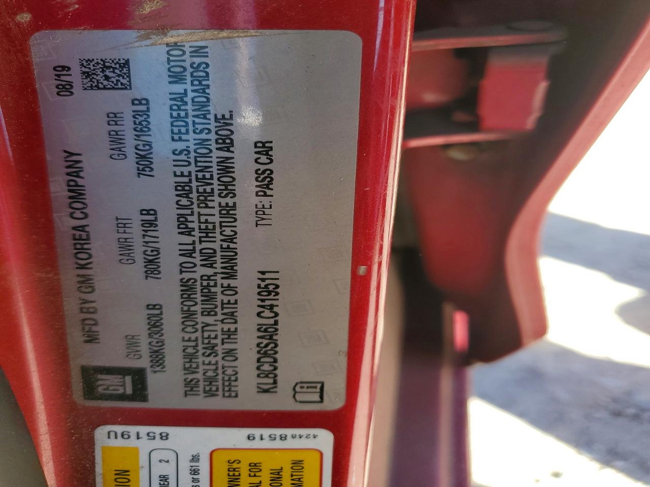 Chevrolet Spark 1lt