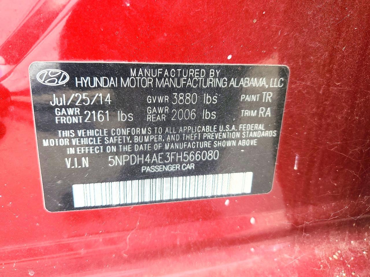 Hyundai ELANTRA Se