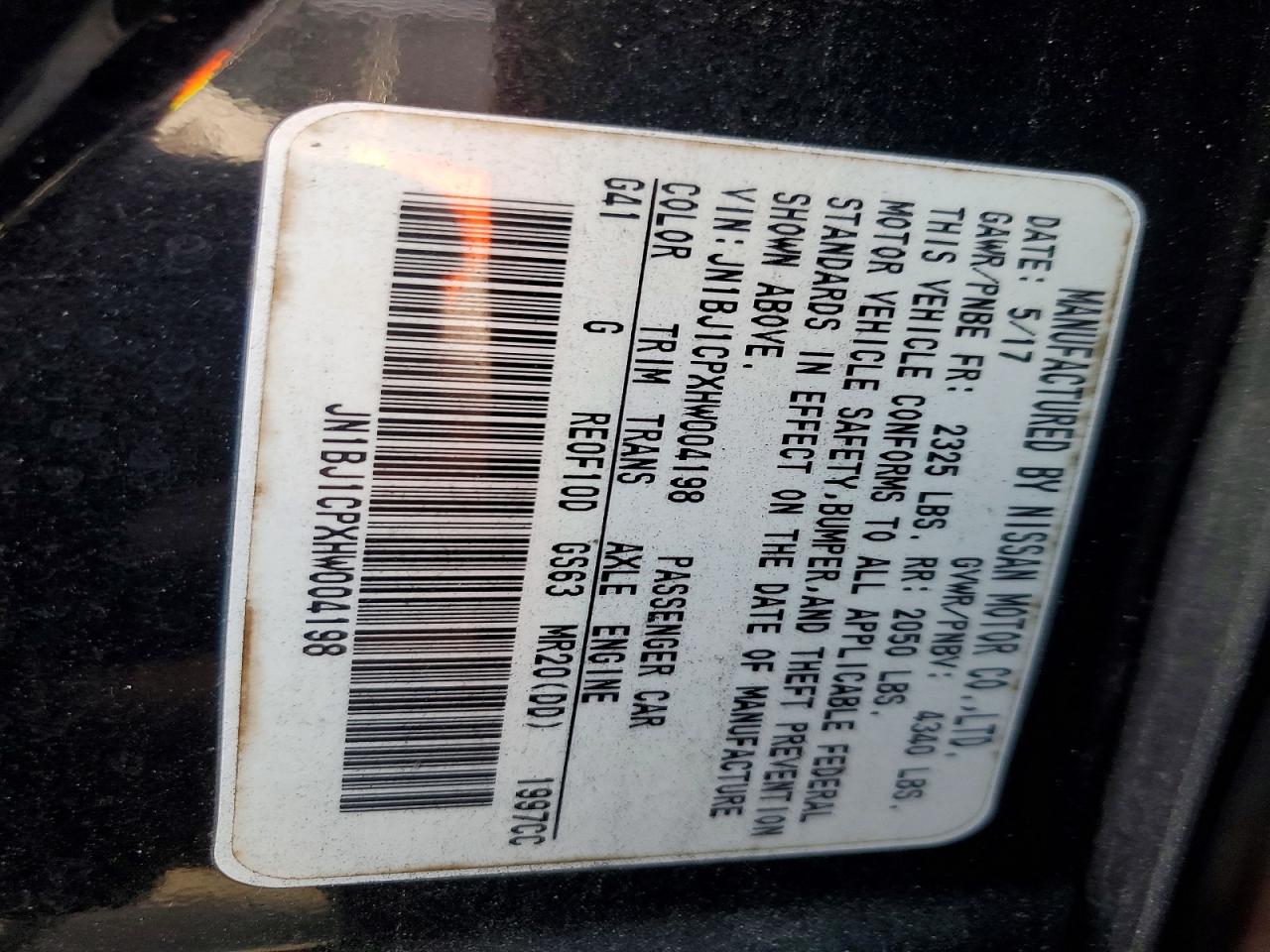 Nissan Rogue S