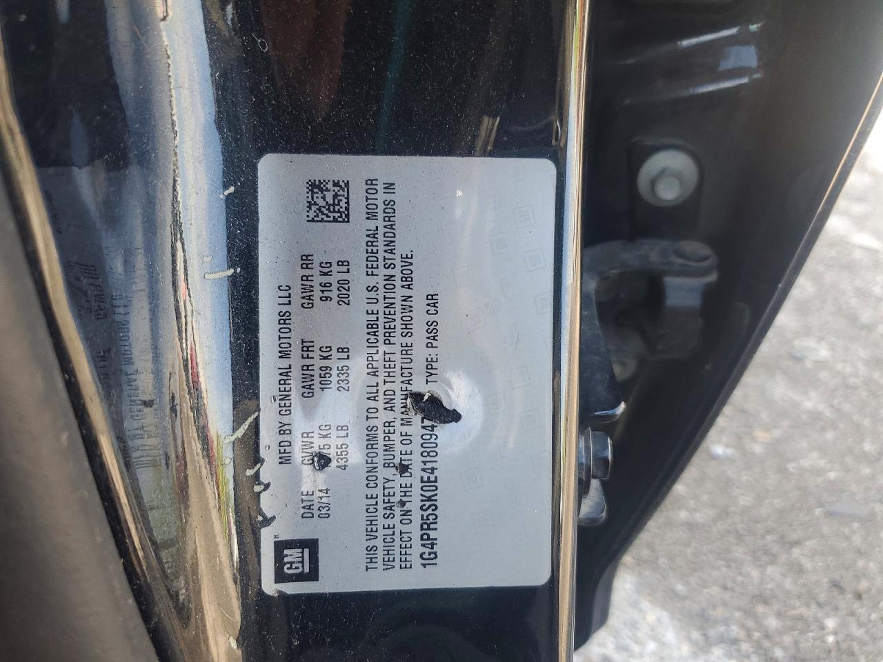 Buick Verano Convenience